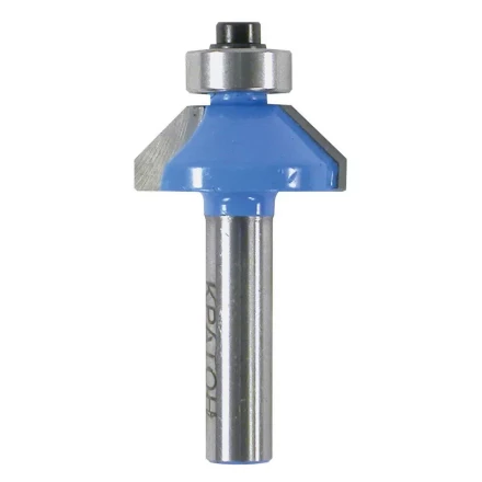 Фреза кромочная конусная с подшипником  HOBBY 35,5мм 45°  Кратон 1 09 03 032 купить в Надыме