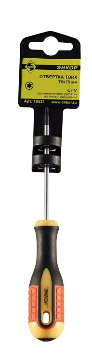 Отвертка Torx T9х75мм Энкор 19531 купить в Надыме