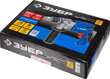 Дрель ударная ЗДУ-850 ЭРММ2 серия ПРОФЕССИОНАЛ купить в Надыме