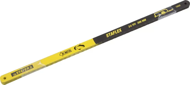 Полотна STAYER "PROFI" для ножовки по металлу, Bi-metall, 24х300 мм, 100 шт 15932-S100 купить в Надыме