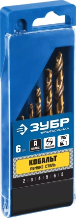 Наборы сверл по металлу с добавлением кобальта серия ПРОФЕССИОНАЛ купить в Надыме