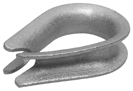 Коуш DIN 6899, оцинкованный, 3мм, 2 шт, ЗУБР Мастер 304496-03 304496-03 купить в Надыме