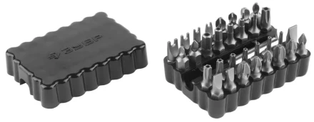 Набор ЗУБР: Биты с магнитным адаптером, хромованадиевая сталь, 33 предмета 26046-H33 купить в Надыме