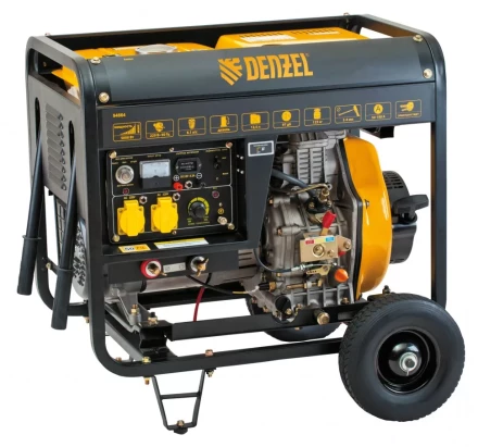 Дизельная сварочная генераторная установка DENZEL DW180Е 94664 купить в Надыме
