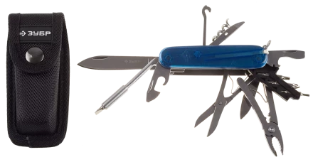 Нож складной многофункциональный 12в1 пластиковая рукоятка ЗУБР Эксперт 47785 купить в Надыме