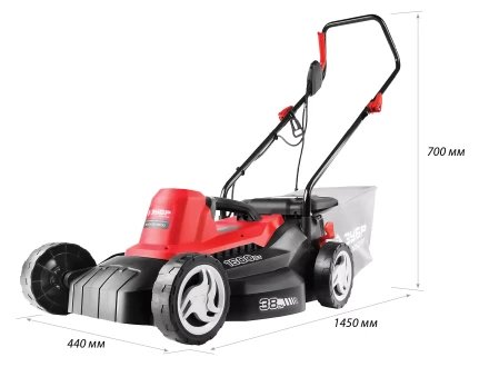 Газонокосилка электрическая ЗГКЭ-38-1600 серия МАСТЕР купить в Надыме