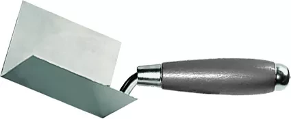 Мастерок из нерж. стали 110 х 75 х 75 мм для внутренних углов деревянная ручка  MATRIX 86310 купить в Надыме