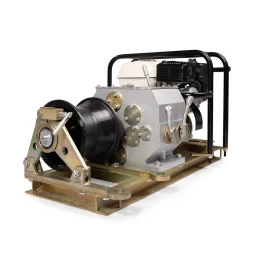 Лебедка тяговая автономная КВТ ЛТА-3 с бензиновым приводом, 3 т (88396)