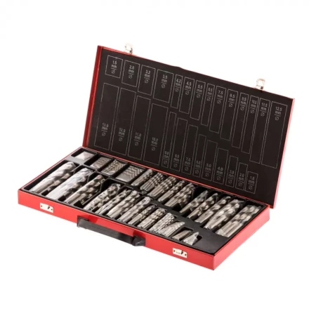 Набор сверл по металлу 1-13 мм 230 шт. HSS в металлическом кейсе Matrix 723230 купить в Надыме