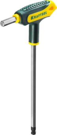 Набор KRAFTOOL Ключи "INDUSTRIE" имбусовые,Cr-Mo(S2),Т-образные, эргоном двухкомп рукоятка,HEX,с шариком,9 шт,в боксе 27454-H9 купить в Надыме