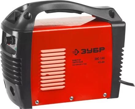 Инвертор ЗУБР сварочный, электр. 1,6-3,2 мм, А20-140, 1*220В ЗАС-140 купить в Надыме
