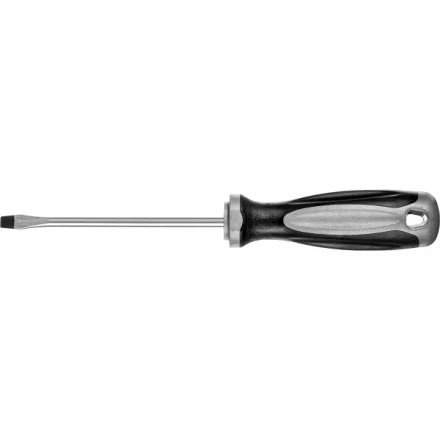 Отвертка MIRAX 25095-05-10, закаленный стержень, двухкомпонентная рукоятка, SL5x100мм 25095-05-10 купить в Надыме