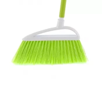 Щетка пластмасовая  для   230 мм "LUX" салатовая щетина c черенком 120 см D22мм ELFE 93560 купить в Надыме