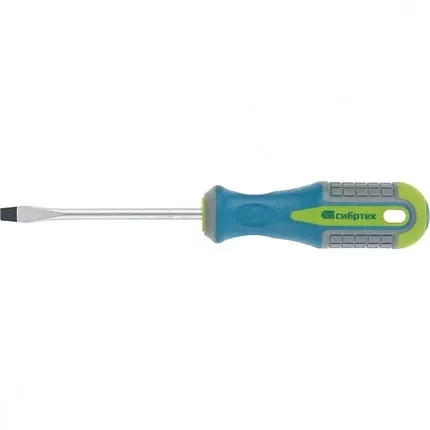Отвертка SL8,0 х 150 мм CrV 4-х компонентная рукоятка Сибртех 12269 купить в Надыме