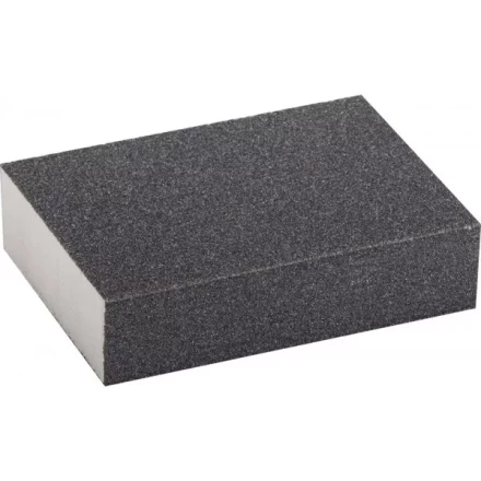 Губка шлифовальная ЗУБР "ЭКСПЕРТ" четырехсторонняя, SiC, средняя жесткость, Р120, 100х68х26 мм 35612-120 купить в Надыме