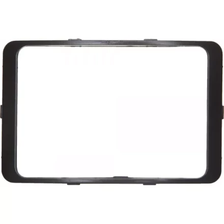 Вставка СВЕТОЗАР "ГАММА" декоративная, цвет темно-серый металлик, двойная SV-54177-DM купить в Надыме