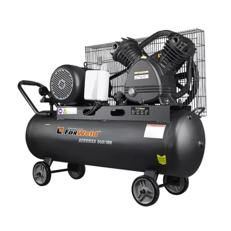 Компрессор масляный ременной AEROMAX 550/100 FoxWeld купить в Надыме