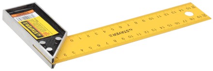 Угольник STAYER &quot;STANDARD&quot; столярный, стальное полотно, 200мм 34302-20 купить в Надыме