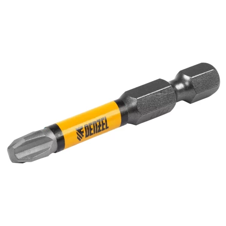 Бита IMPACT, PH3x50 мм, лазерная обработка шлица, сталь S2, 10 шт., Е 6,3 Denzel 11690 купить в Надыме