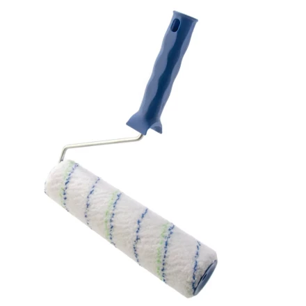 Валик "Водные краски", 250 мм, ворс 12 мм, D - 48 мм, D ручки - 6 мм, полиэстер Сибртех 80187 купить в Надыме