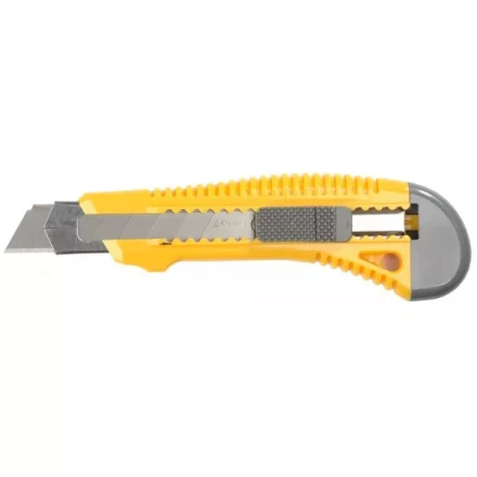 Нож STAYER "STANDARD" с выдвижным сегмент. лезвием, пластмасс. упроч.,18мм 0913 купить в Надыме