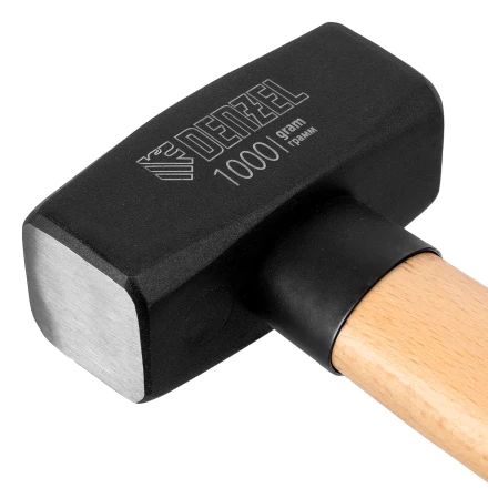 Кувалда, 1000 г Denzel, кованая головка, буковая рукоятка 11018 купить в Надыме