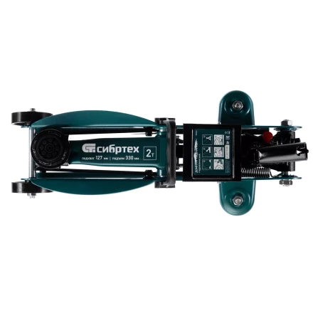 Домкрат гидравлический подкатной Сибртех 50832, 2 т, 127-330 мм купить в Надыме