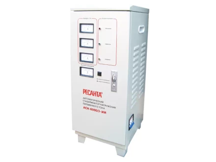 Стабилизатор трехфазный РЕСАНТА АСН-6000/3 купить в Надыме