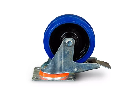 Колесо поворотное резина SRCLb 63 160 мм с тормозом (N) 1024209 купить в Надыме