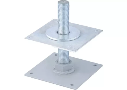 Анкер регулируемый по высоте ARH 150 - 24 цинк СИБРТЕХ 46565 купить в Надыме