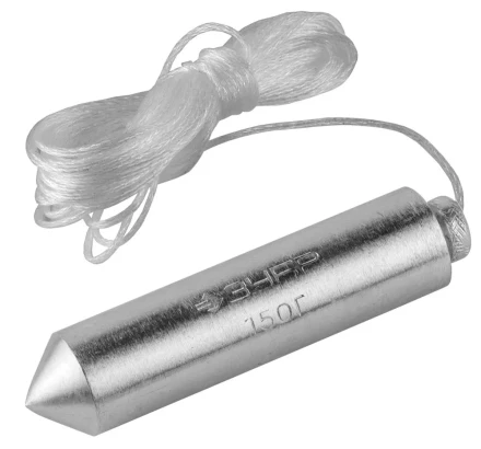 Отвес ЗУБР "МАСТЕР" строительный со шнуром, в пластиковом контейнере, 200 г 0636-200_z01 купить в Надыме