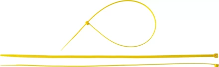 Хомуты нейлоновые ЗУБР "МАСТЕР" желтые, 4,8 мм x 400 мм, 100 шт 309050-48-400 купить в Надыме