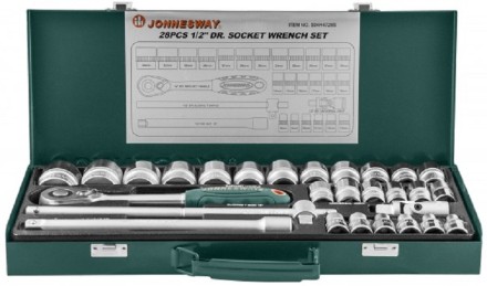 Набор головок торцевых 1/2&quot;DR 8-34мм 28предметов S04Н4728S Jonnesway 47534 купить в Надыме