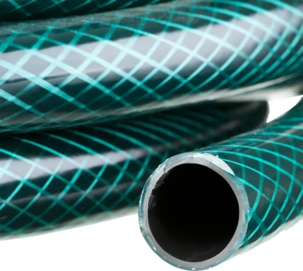 Шланг РОСТОК КЛАССИК поливочный, 10 атм., армированный, 3-х слойный, 3/4"x50м 40308-3/4-50 купить в Надыме