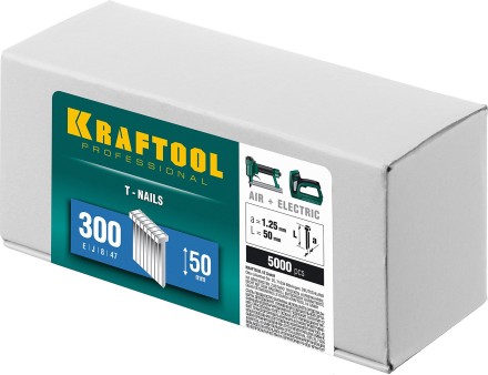 Гвозди тип 18GA (47 / 300 / F) 5000 шт 31785-50 купить в Надыме