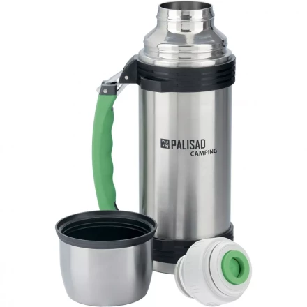 Термос туристический со складной ручкой 1000 мл Camping Palisad 69532 купить в Надыме