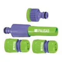Набор для подключения шланга 3/4" (распылитель 3 адаптера к распылителю)  PALISAD 65179 купить в Надыме