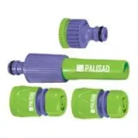 Набор для подключения шланга 3/4" (распылитель 3 адаптера к распылителю)  PALISAD 65179 купить в Надыме