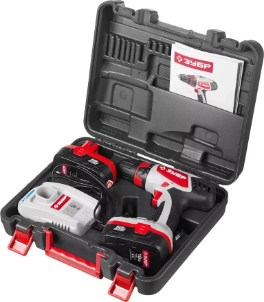 Дрель-шуруповерт 2 АКБ ЗДА-18-2 КИН серия МАСТЕР купить в Надыме