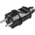 Вилка MAXElectro электрическая, 16А/220В, с заземлением, черная, STAYER 55160-B купить в Надыме