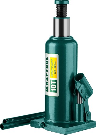 Домкрат гидравлический бутылочный &quot;Kraft-Lift&quot;, сварной, 10т, 230-456мм, KRAFTOOL 43462-10 43462-10_z01 купить в Надыме