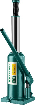 Домкрат гидравлический бутылочный &quot;Kraft-Lift&quot;, сварной, 10т, 230-456мм, KRAFTOOL 43462-10 43462-10_z01 купить в Надыме