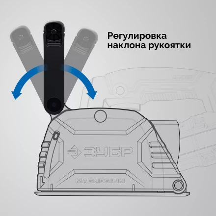 ЗУБР d 125 мм, 1200 Вт, 30 мм, штроборез (бороздодел) (ЗШ-30-1205 Т) купить в Надыме