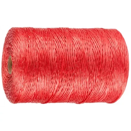 Шпагат ЗУБР многоцелевой полипропиленовый, красный, d=1,8 мм, 500 м, 50 кгс, 1,2 ктекс 50039-500 купить в Надыме