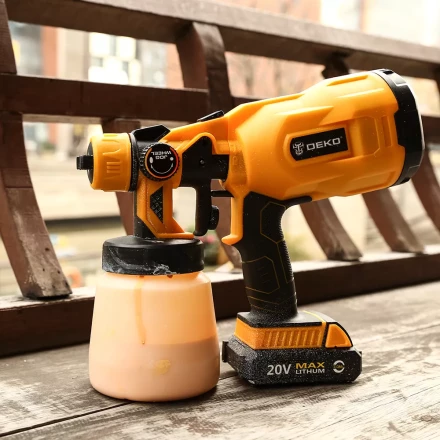 Краскопульт аккумуляторный DKSG20K2 DEKO, 063-4180 купить в Надыме