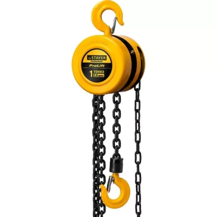 Таль цепная "PROLift" шестеренная, STAYER Profi 4308-1, 1т / 2,5м 4308-1_z01 купить в Надыме