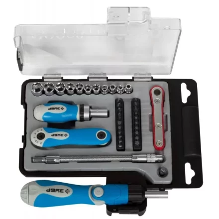 Набор ЗУБР Слесарно-монтажный инструмент "ЭКСПЕРТ",отвертки реверс., насадки, исбус.ключи, в пласт.боксе, 37 пред. 25291-H37 купить в Надыме