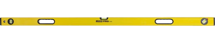 Уровень STAYER"PROFI" PROSTABIL профессион коробчатый, усилен, 2 фрезер поверх, 3 ампулы (1 поворотная), ручки, 150 см 3471-150_z01 купить в Надыме