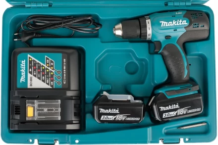 Аккумуляторная дрель-шуруповерт DDF453RFE Makita купить в Надыме
