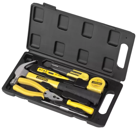 Набор инструментов STAYER "STANDARD" ТЕХНИК для ремонтных работ, 7 предметов 22051-H7 купить в Надыме